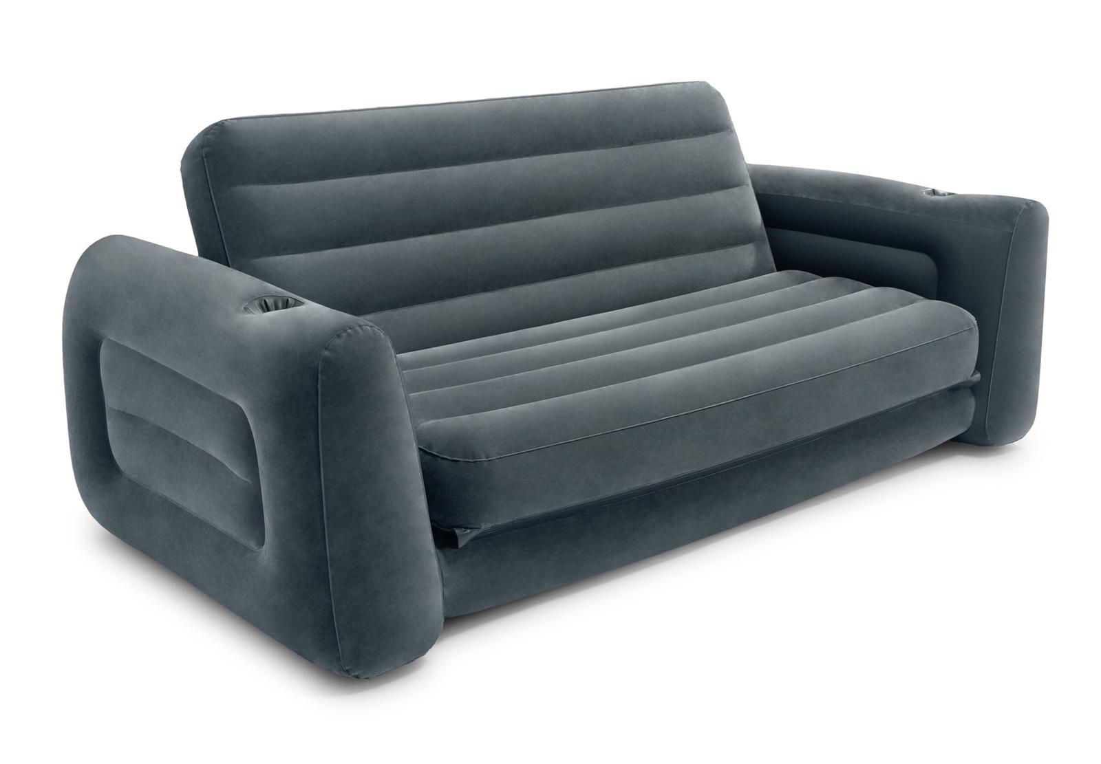 Sofa dmuchana rozkładana łóżko materac 2w1 INTEX 66552 0 Full Screen