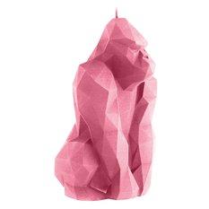Świeca Gorilla Low-Poly Pink - Miniaturka zdjęcia nr 1