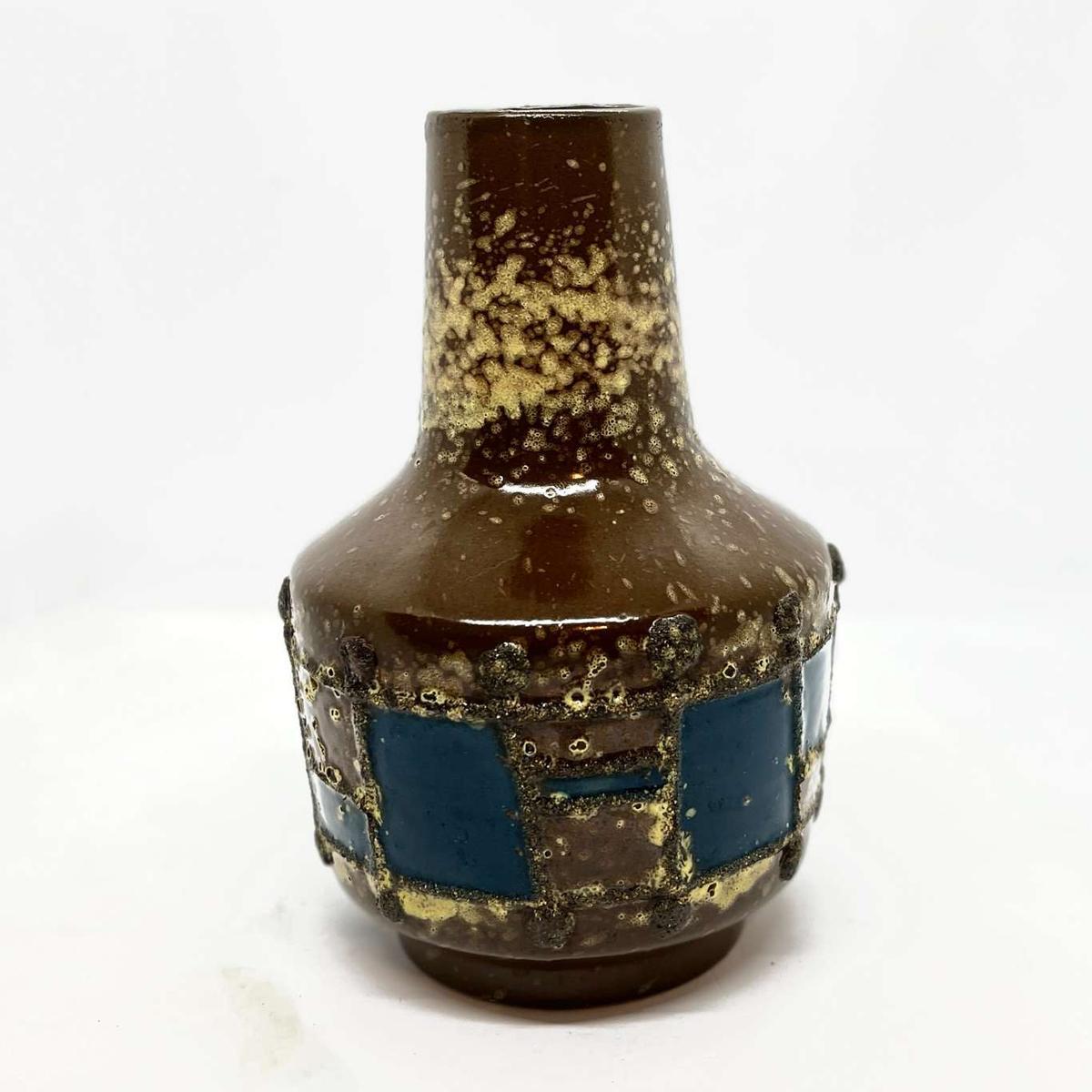 Ceramiczny wazon VEB Haldensleben, Niemcy, lata 70. nr. 5