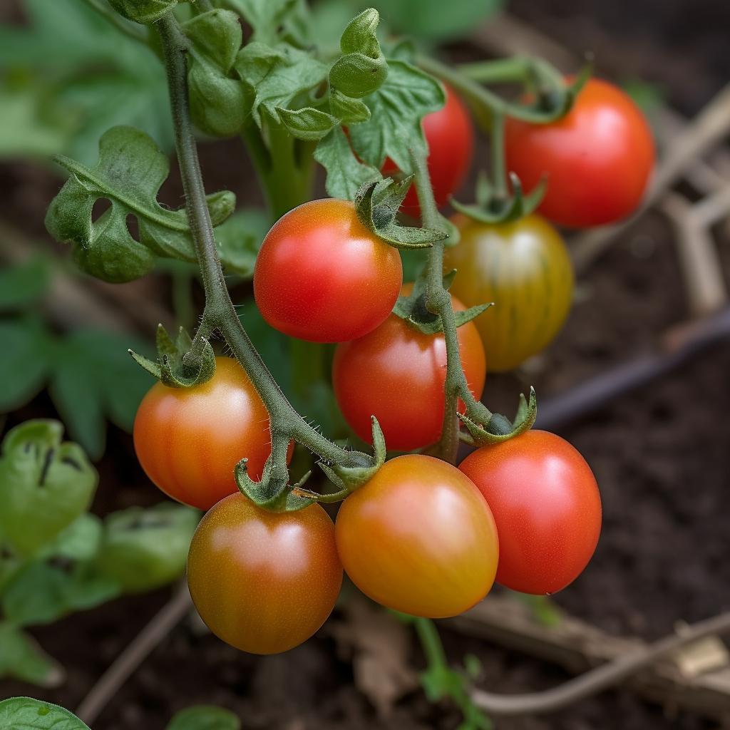 Zestaw do uprawy pomidor koktajlowy BAJAJA okrągłe - komplet 10 nasion doniczka podłoże 2 Full Screen