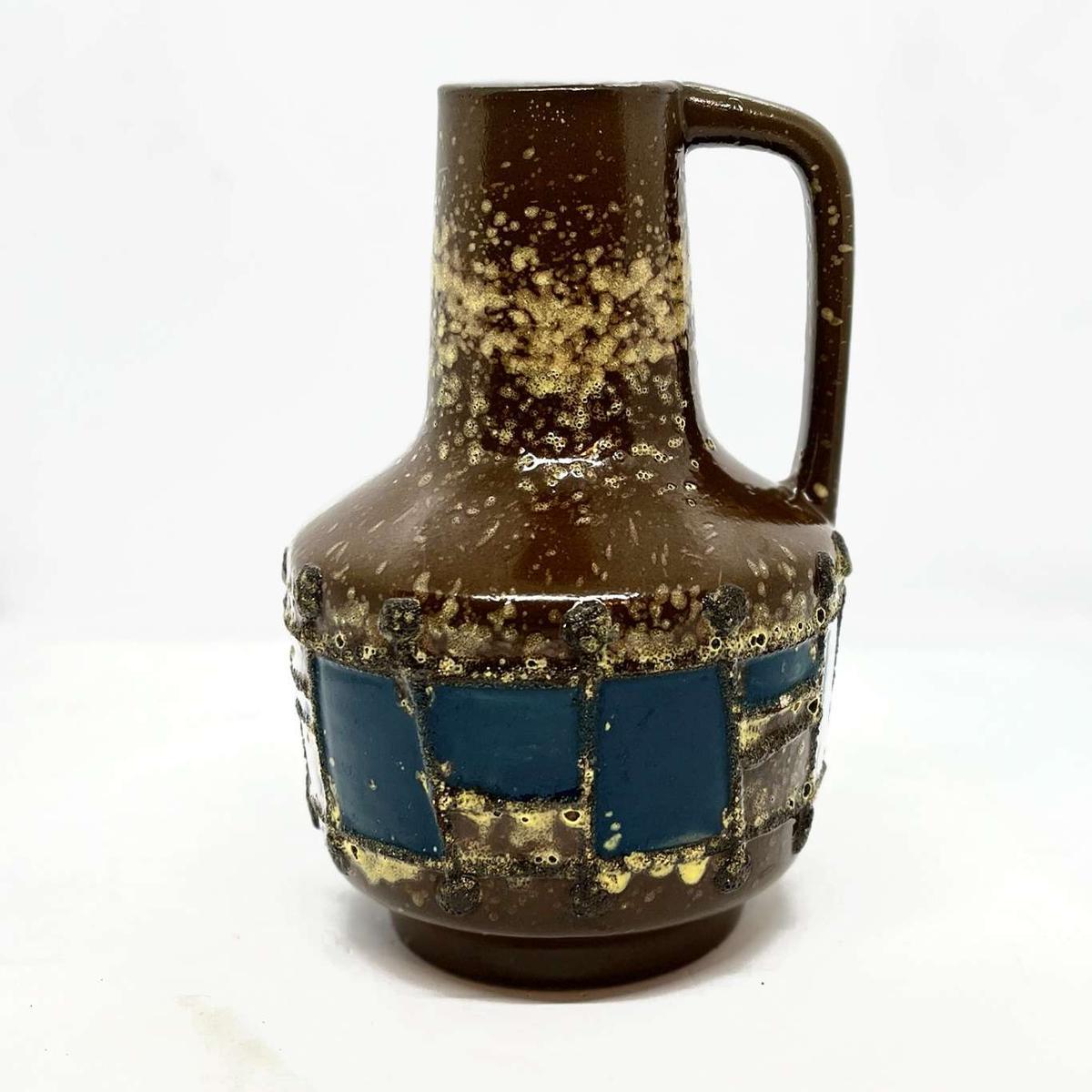Ceramiczny wazon VEB Haldensleben, Niemcy, lata 70. nr. 4