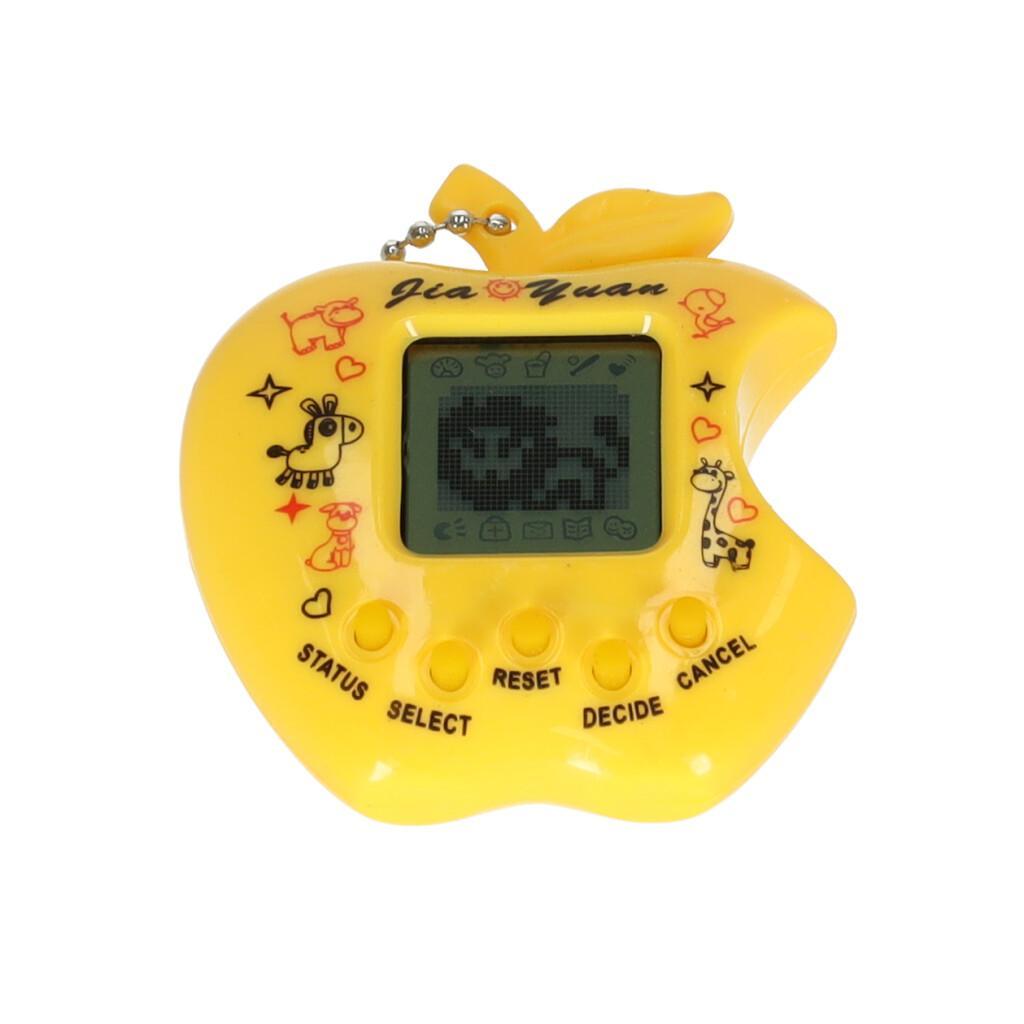 Zabawka Tamagotchi elektroniczna gra jabłko żółte 3 Full Screen