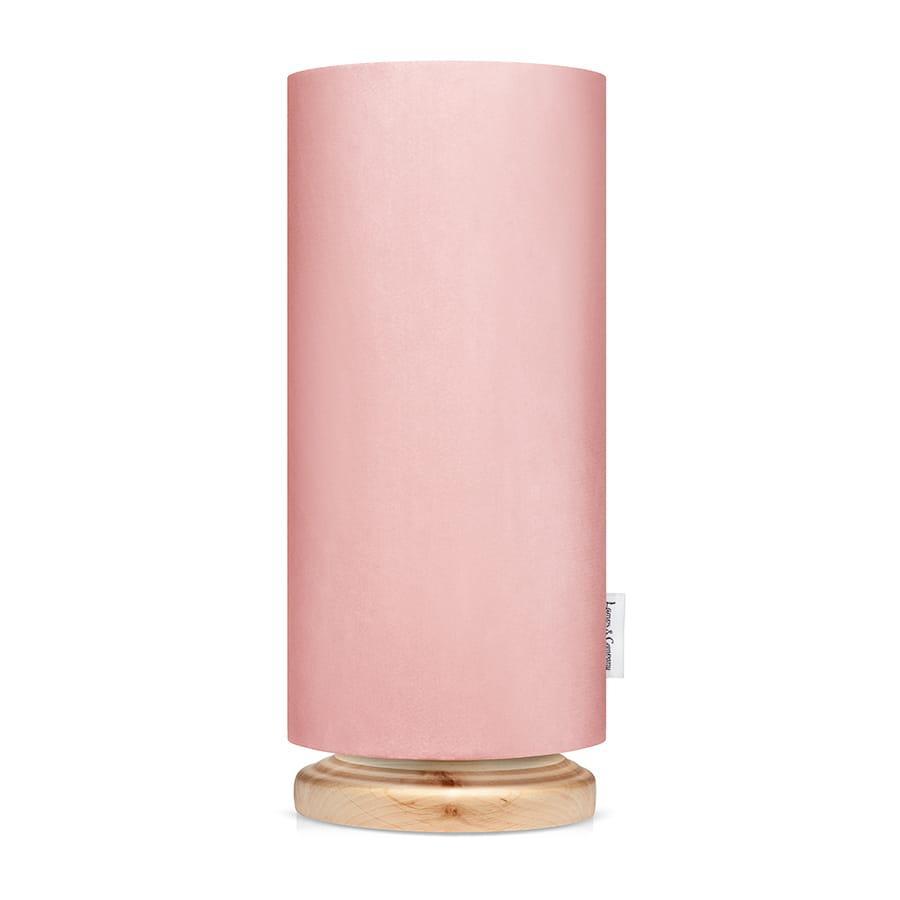 Lampka nocna Classic 29x13x32 cm różowy ze ściemniaczem drewno olejowane nr. 1