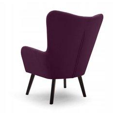 Fotel TED 76x100x78 cm do salonu purpurowy Kronos - Miniaturka zdjęcia nr 2