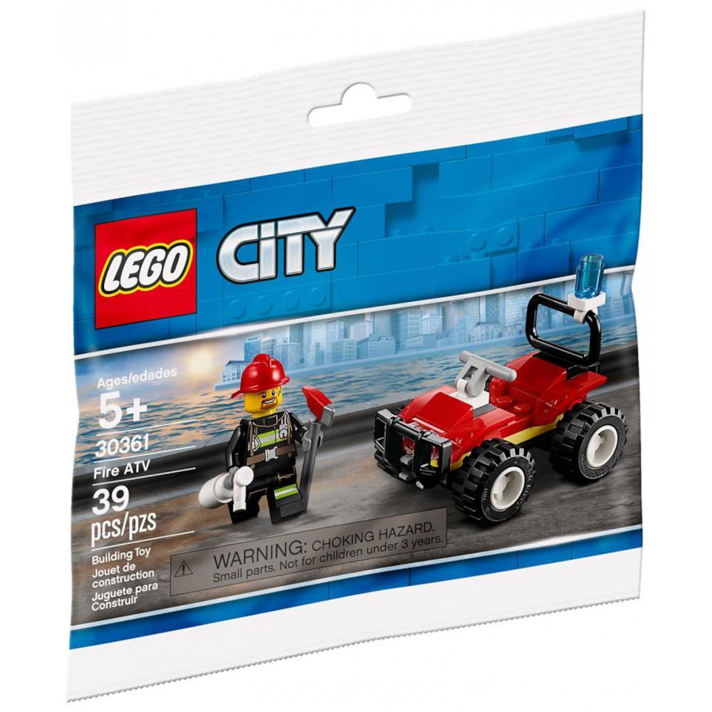 LEGO CITY oryginalny zestaw klocków strażacki quad 30361 nr. 1