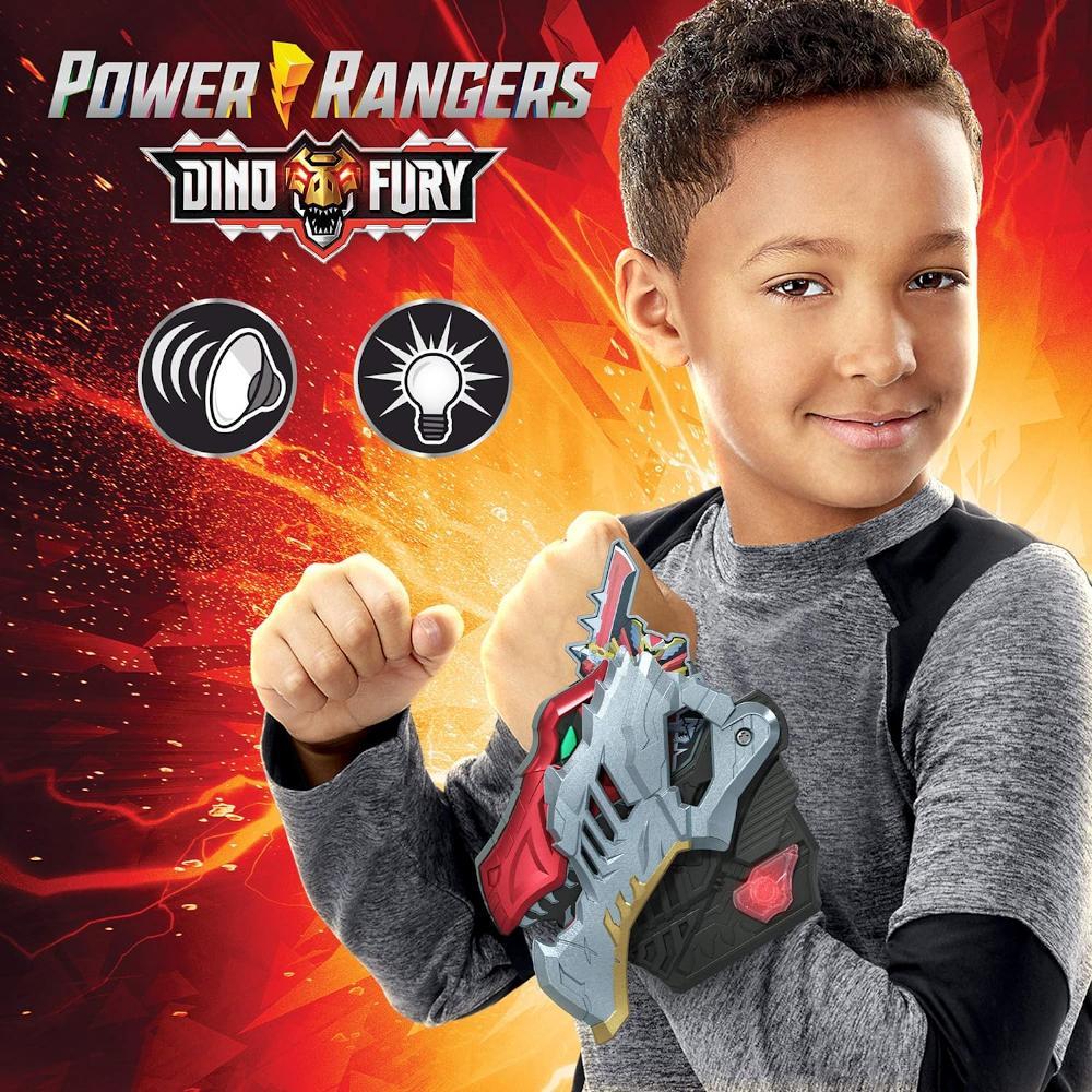 Power Rangers hasbro dinno fury morpher T-rex czerwony na rękę z efektami dla dziecka  nr. 10