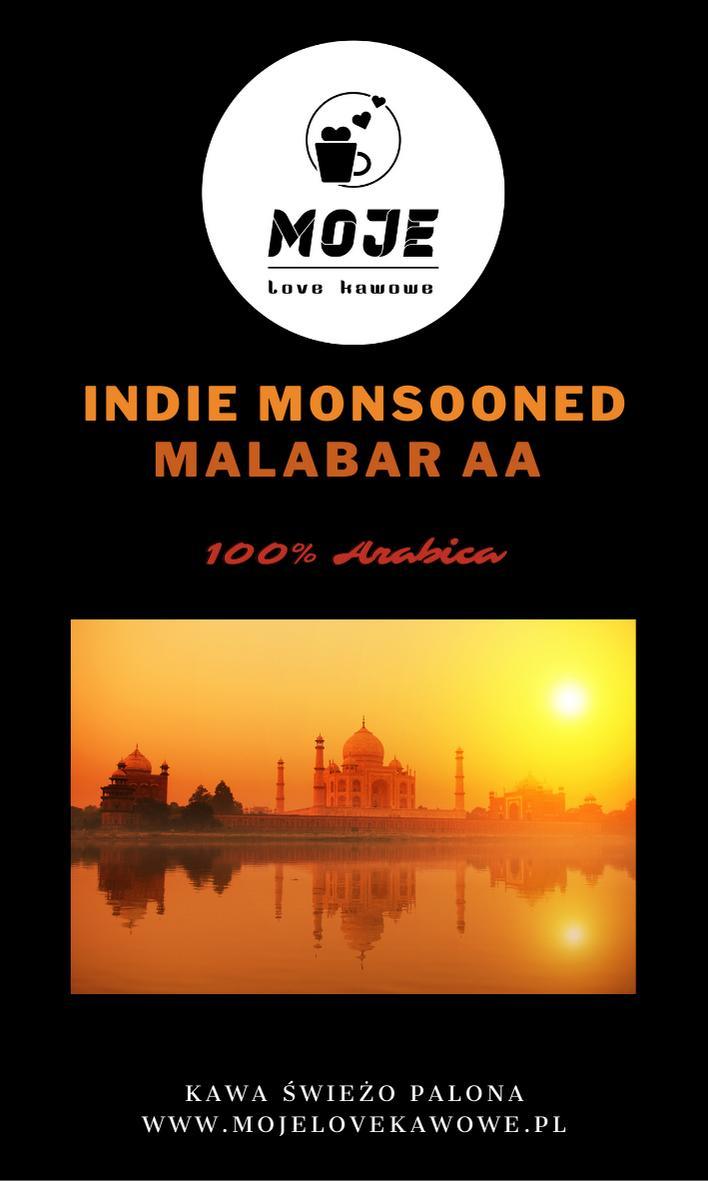 Kawa Indie Monsooned Malabar AA 250g ziarnista nr. 1