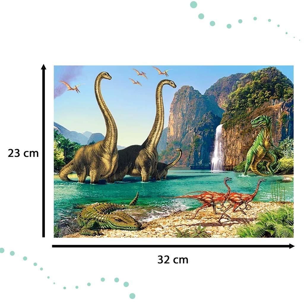 CASTORLAND Puzzle układanka 60el. In the Dinosaurs World - Świat dinozaurów 5+ nr. 3
