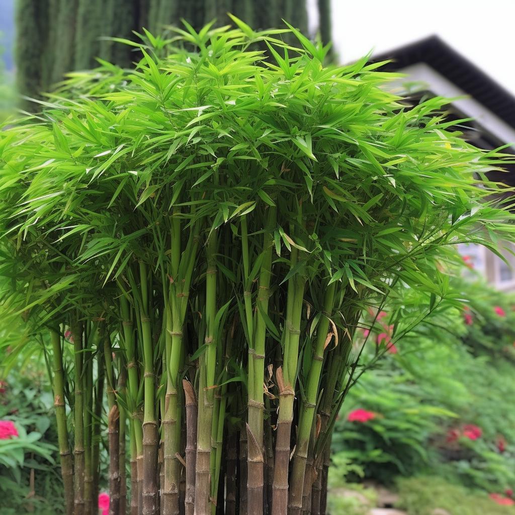 Zestaw do uprawy Bambus Mrozoodporny - 20 C roślina - komplet 2 nasion doniczka podłoże nr. 6