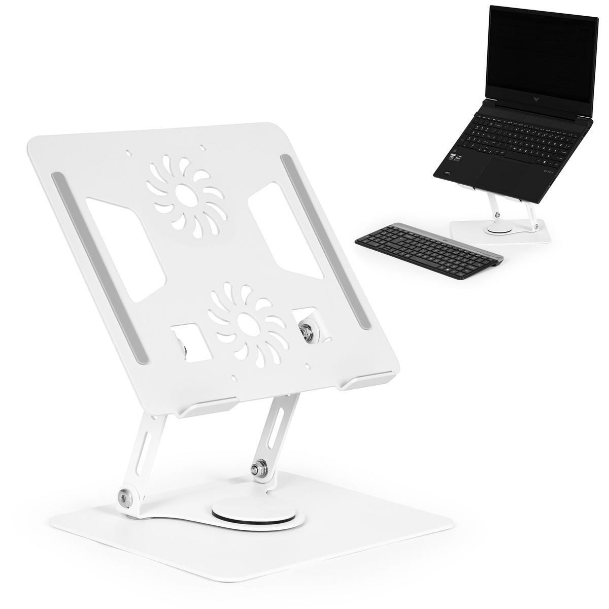 Podstawka obrotowy stojak pod laptop aluminiowy składany z regulacją 0 Full Screen