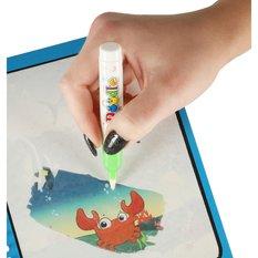 Kolorowanka wodna malowanka z mazakiemzwierzęta morskie dla dzieci niebieska 19x0,5x16 cm  - Miniaturka zdjęcia nr 3