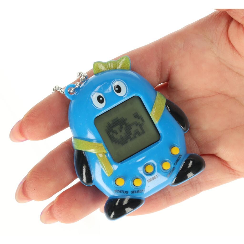 Zabawka Tamagotchi elektroniczna gra zwierzątko niebieskie 0 Full Screen