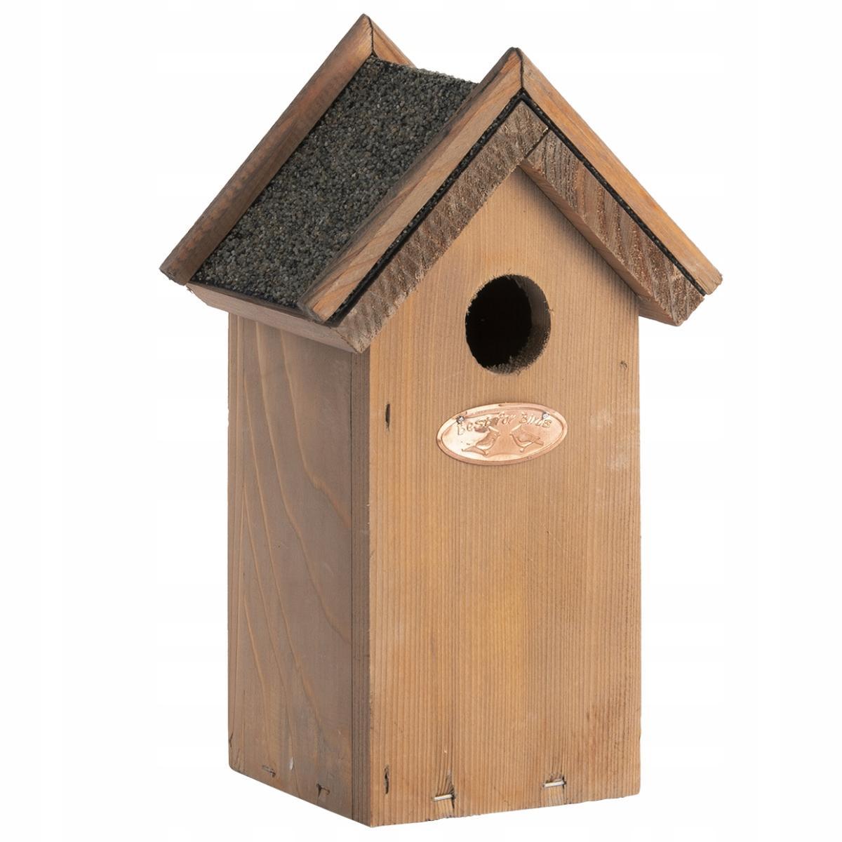 Domek dla ptaków drewniany, budka lęgowa Karmnik 0 Full Screen