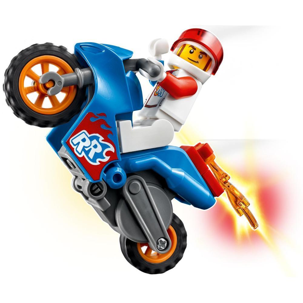 LEGO CITY stuntz zestaw klocków rakietowy motocykl kaskaderski 60298 nr. 3