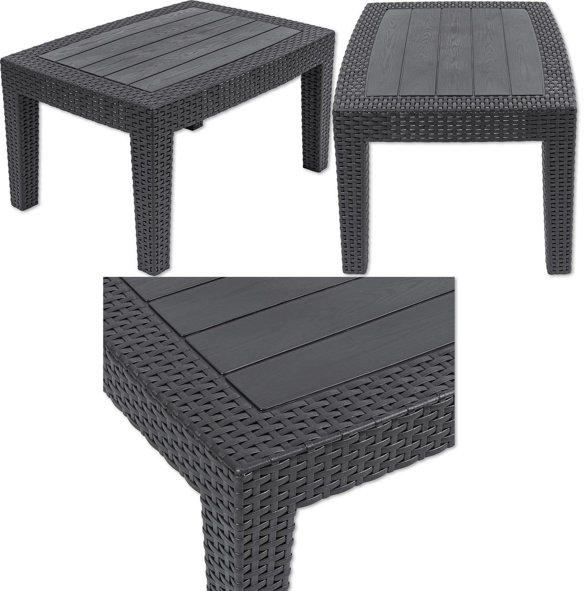 Zestaw mebli ogrodowych kanapa stół krzesła ogrodowe Heckermann® AC-RS009-3 nr. 12
