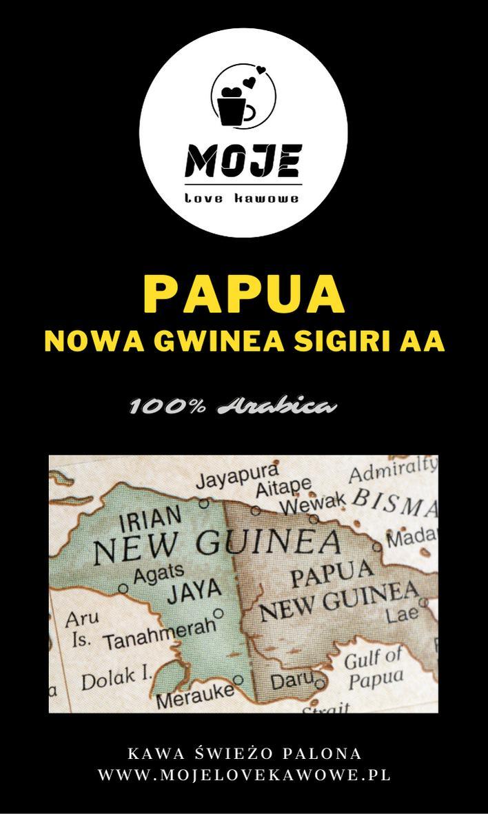 Kawa Papua Nowa Gwinea Sigiri AA 1000g zmielona nr. 1