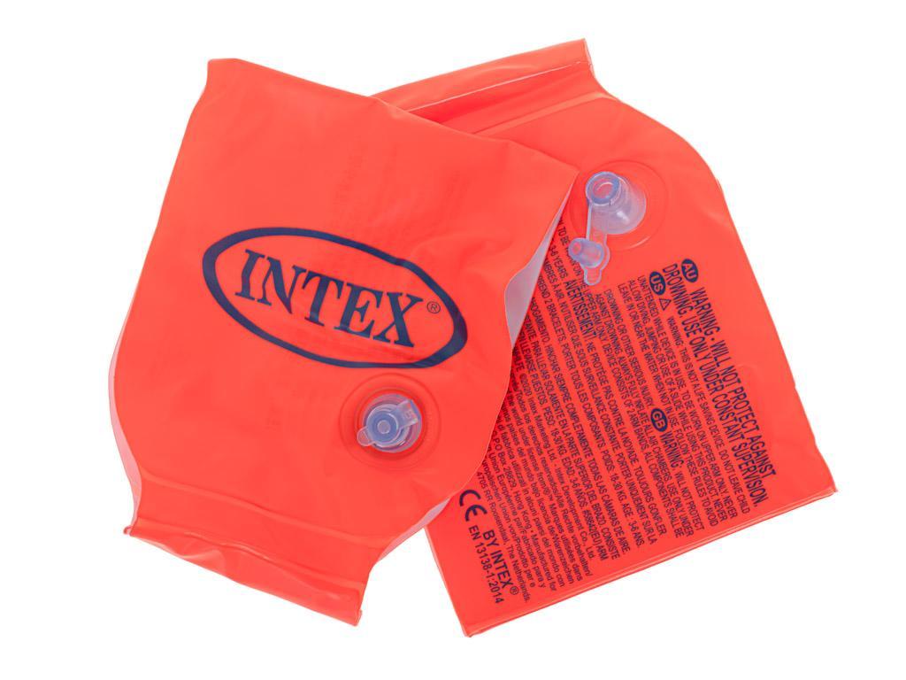INTEX Rękawki dmuchane do pływania pływaczki pomarańczowe 2-5 lat nr. 12