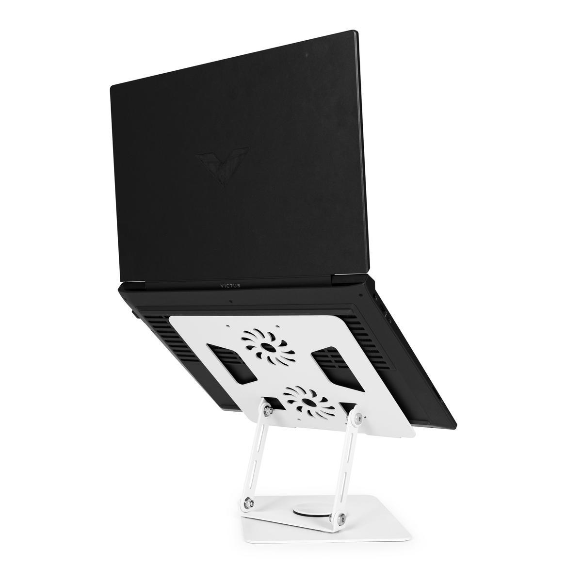 Podstawka obrotowy stojak pod laptop aluminiowy składany z regulacją 2 Full Screen
