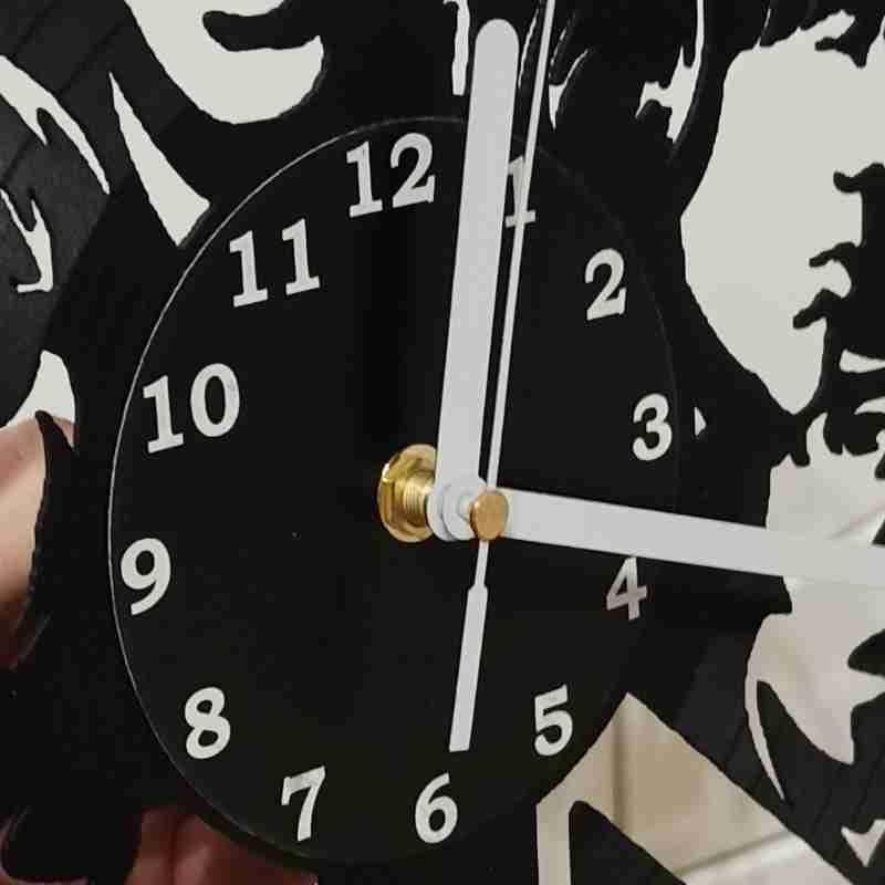 Zegar ścienny z płyty winylowej 30 cm The Beatles 1 Full Screen