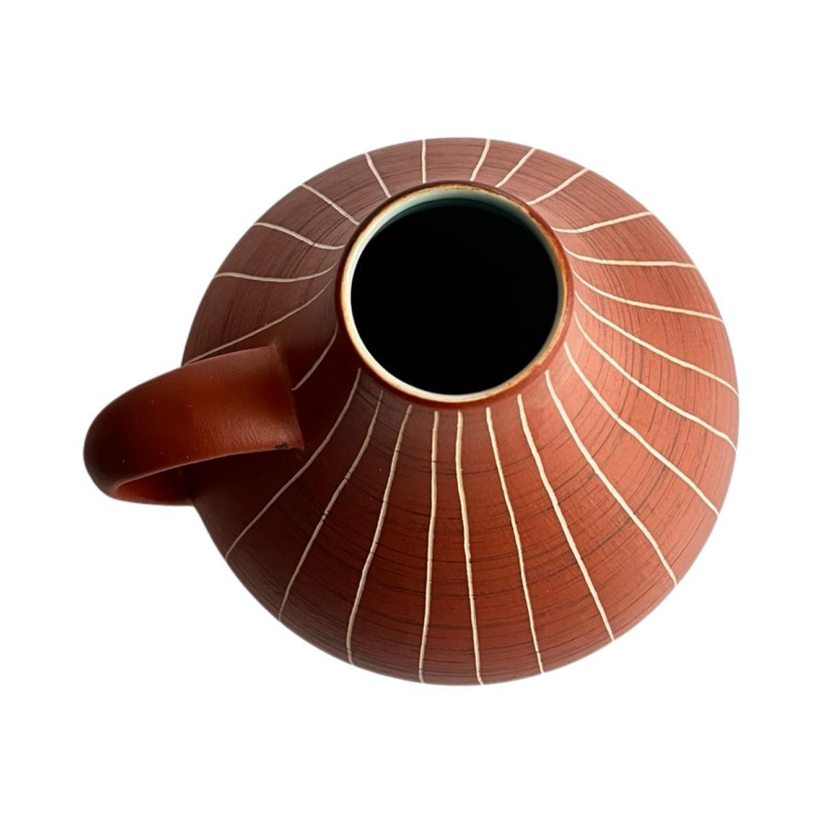 Ceramiczny wazon z uchem Gramann Keramik, Niemcy, lata 70. 2 Full Screen