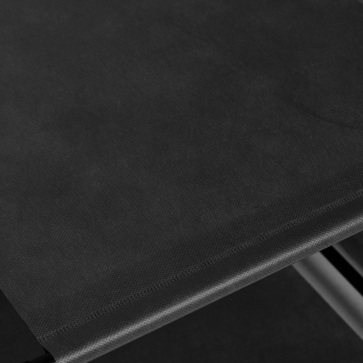 Szafa tekstylna z półkami Olena czarna 5 Full Screen