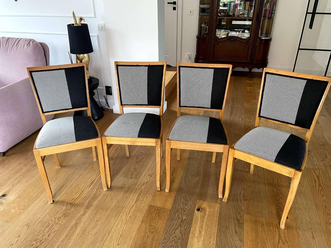 Krzesła typ 211/A po renowacji nr. 1