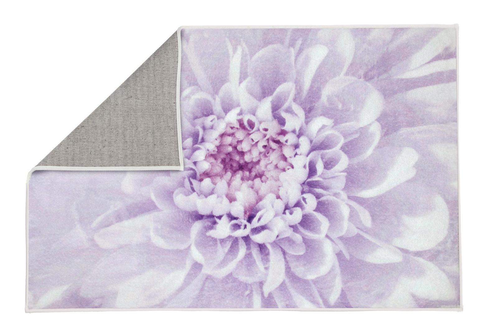 Dywanik łazienkowy 50x60 cm lavender fioletowy Kleine Wolke Dahlia supermiękki do łazienki 0 Full Screen