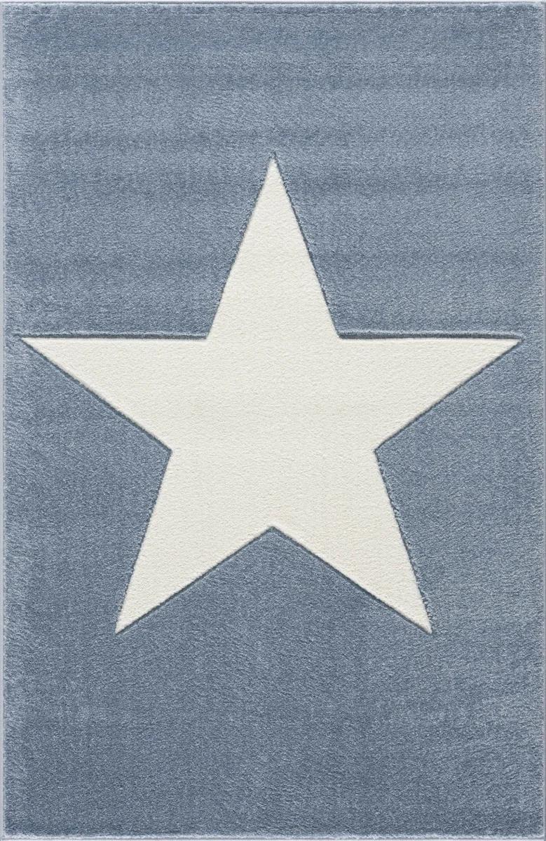 Dywan dziecięcy Big Star Blue 120x180 cm do pokoju dziecięcego niebieski z gwiazdą nr. 2