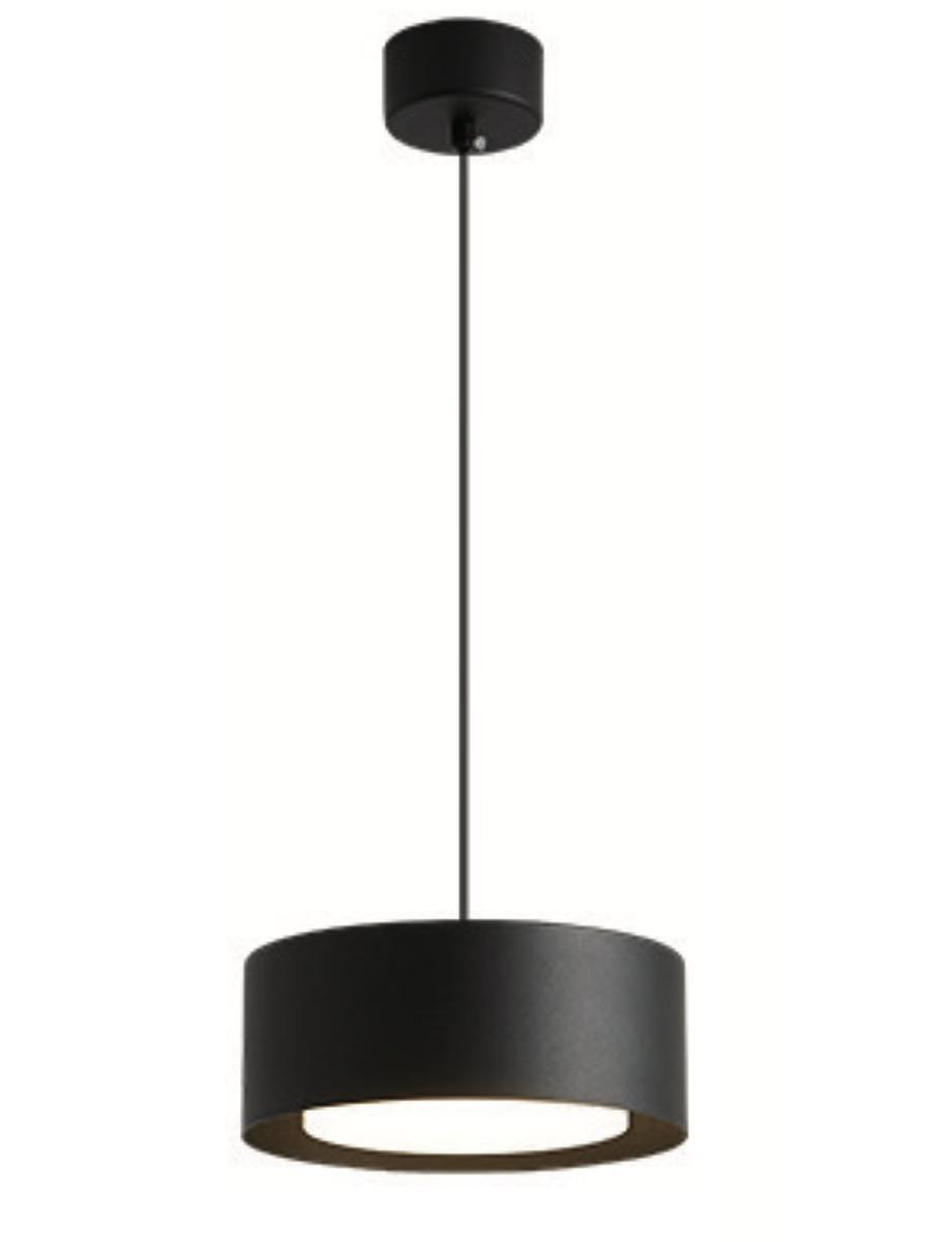 Cilindro P Black - nowoczesna lampa wisząca LED 0 Full Screen