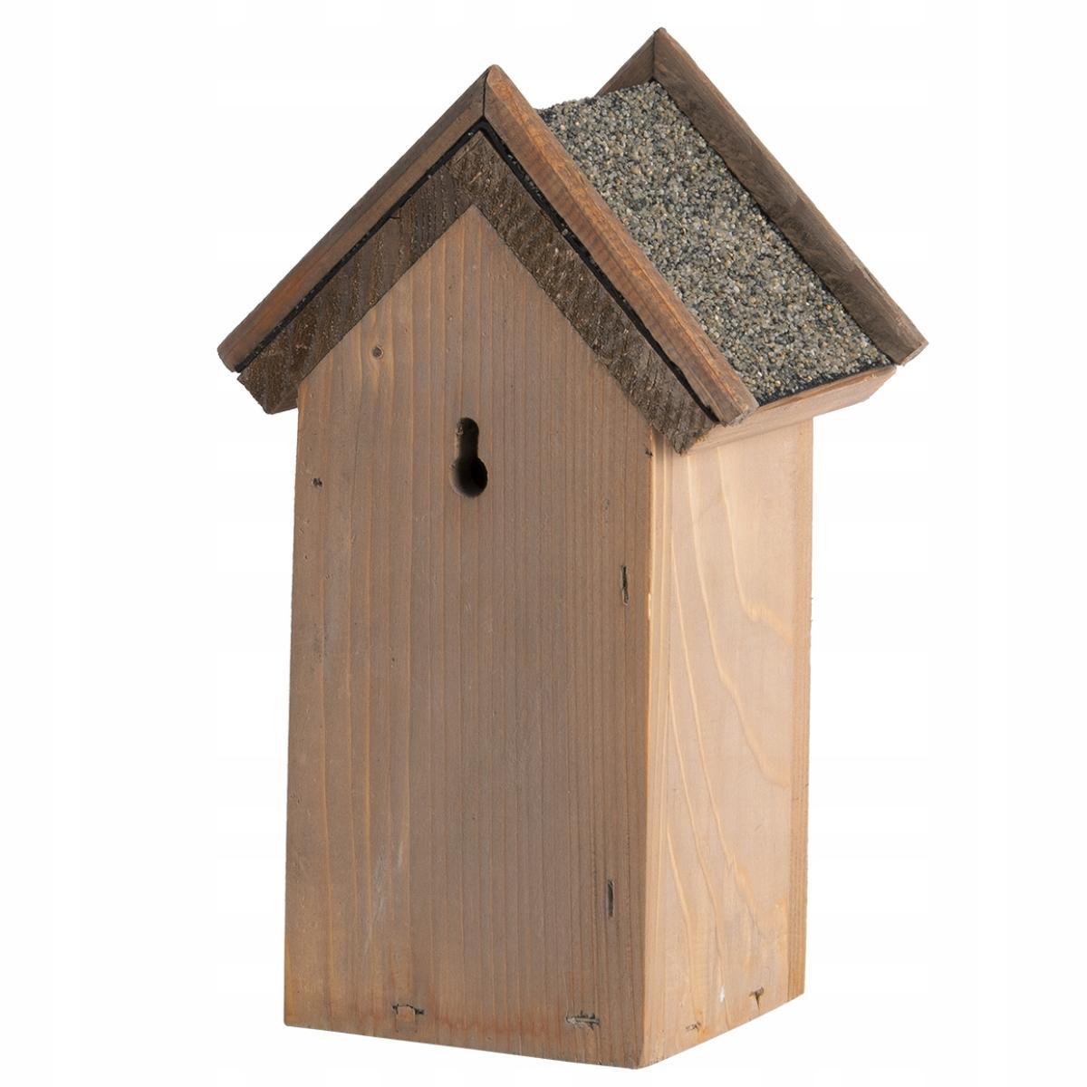 Domek dla ptaków drewniany, budka lęgowa Karmnik 5 Full Screen