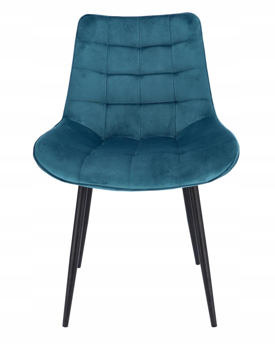 Krzesło MISS niebieskie do jadalni lub salonu  nr. 7