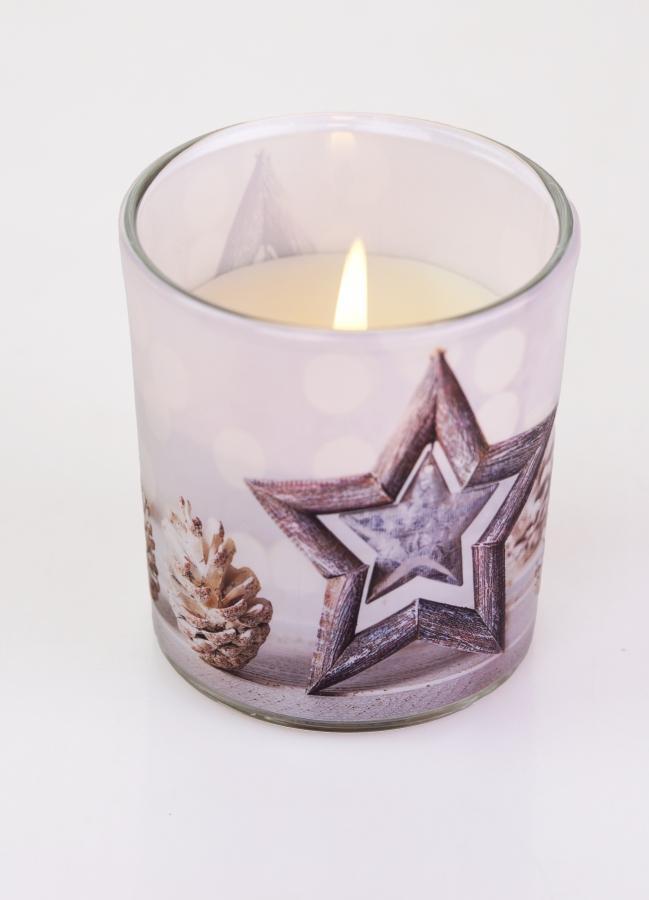 3x Świeca świeczka zapachowa Winter Star Wanilia nr. 4