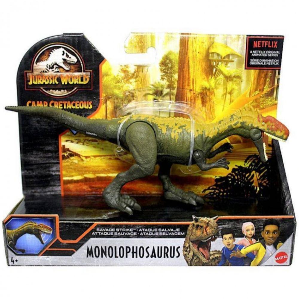 Dinozaur monolophosaurus jurassic world camp cretaceous park jurajski dla dziecka 0 Full Screen