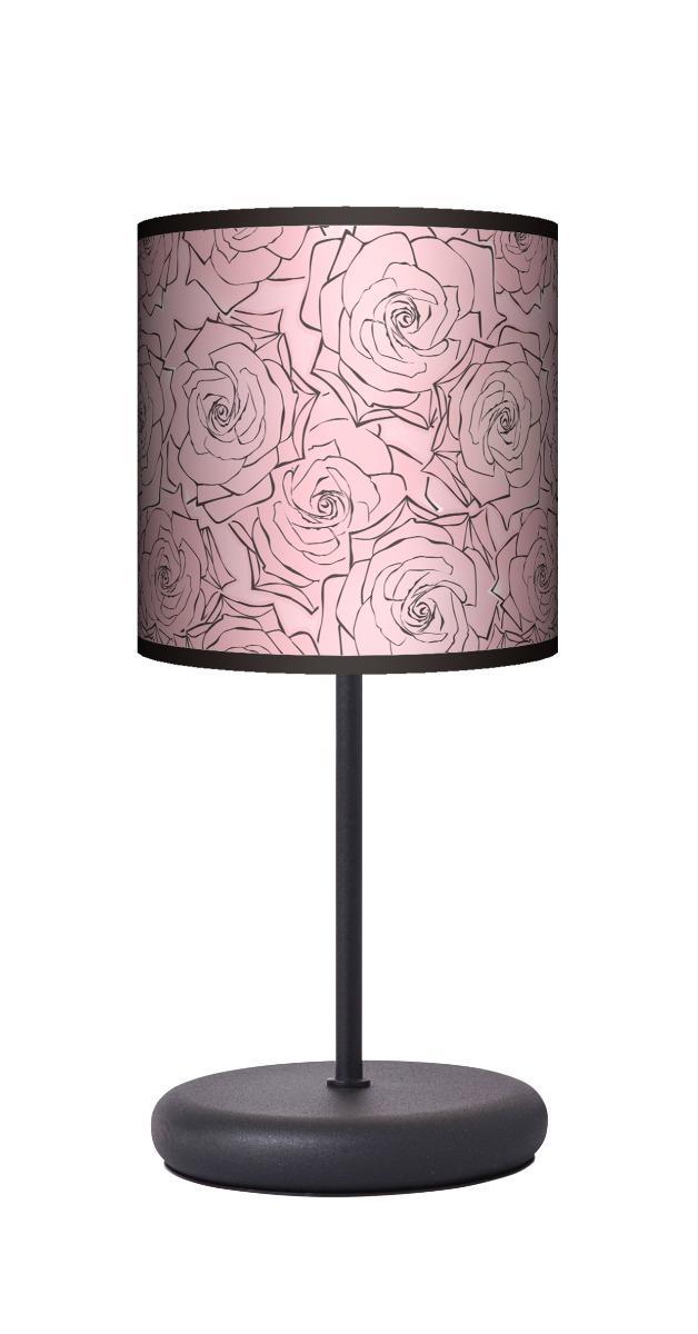 Lampa stojąca EKO - Pudrowe róże  nr. 1