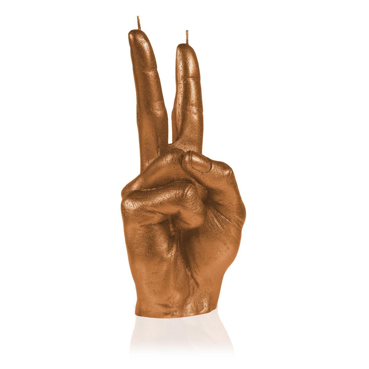 Świeca Hand PEACE Gold nr. 1