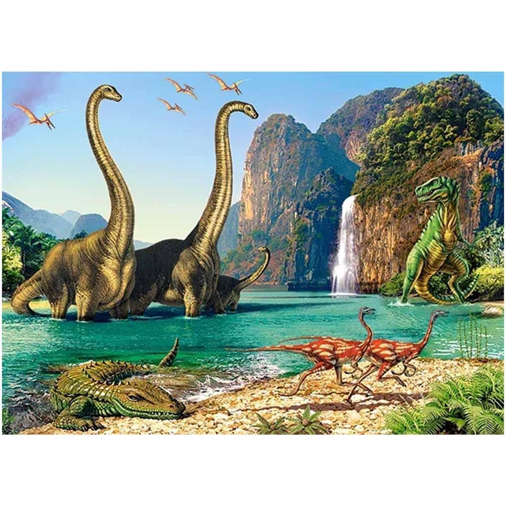 CASTORLAND Puzzle układanka 60el. In the Dinosaurs World - Świat dinozaurów 5+ nr. 2