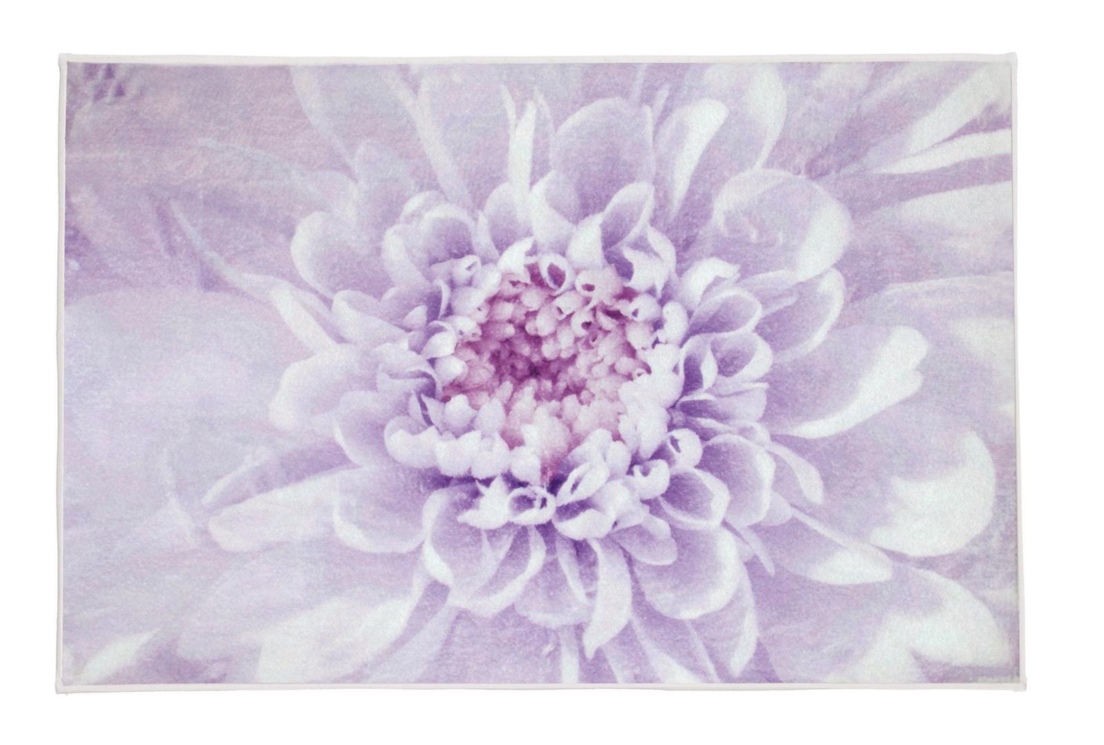 Dywanik łazienkowy 50x60 cm lavender fioletowy Kleine Wolke Dahlia supermiękki do łazienki 3 Full Screen