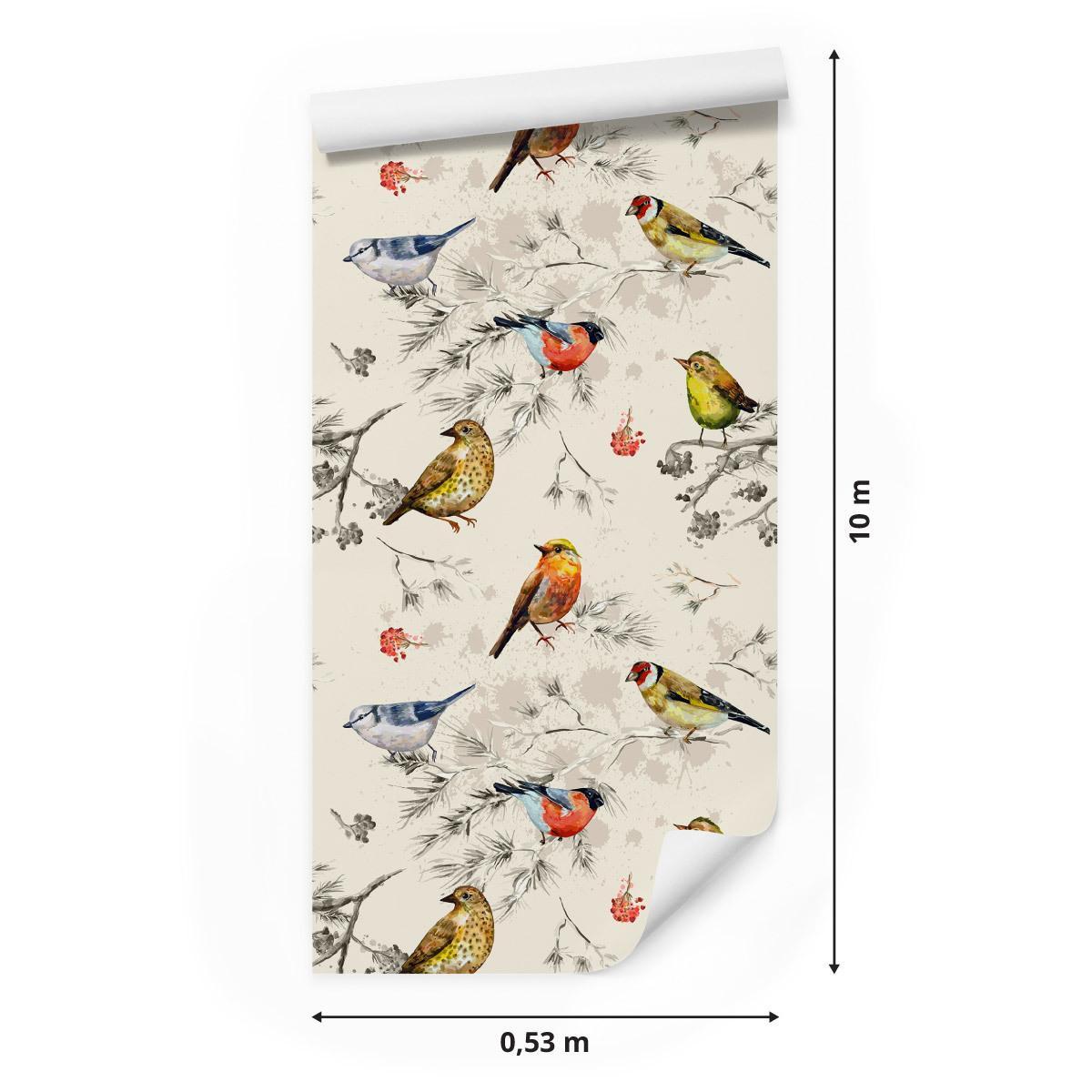 Tapeta – Kolorowe ptaki  nr. 2