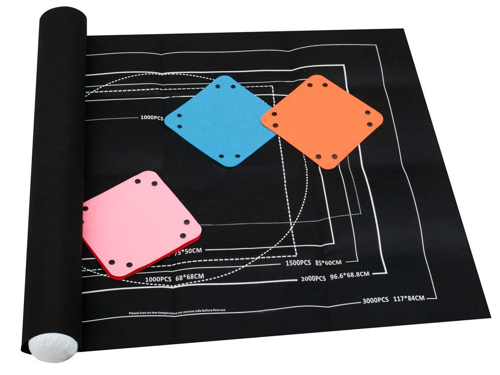 Mata do układania puzzli plansza czarna 3000el. dla dzieci dorosłych 140x100x1cm 3 Full Screen