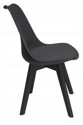 Krzesło OSCAR czarne do jadalni lub salonu  - Miniaturka zdjęcia nr 5
