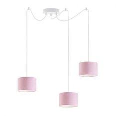 Lampa wisząca WAIKIKI W3 200x17,5x12 cm do salonu z regulacją różowa