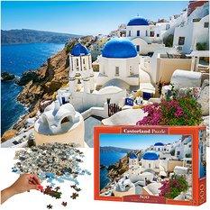 CASTORLAND Puzzle układanka 500 elementów Summer in Santorini - Lato na Santorini 9+ - Miniaturka zdjęcia nr 1