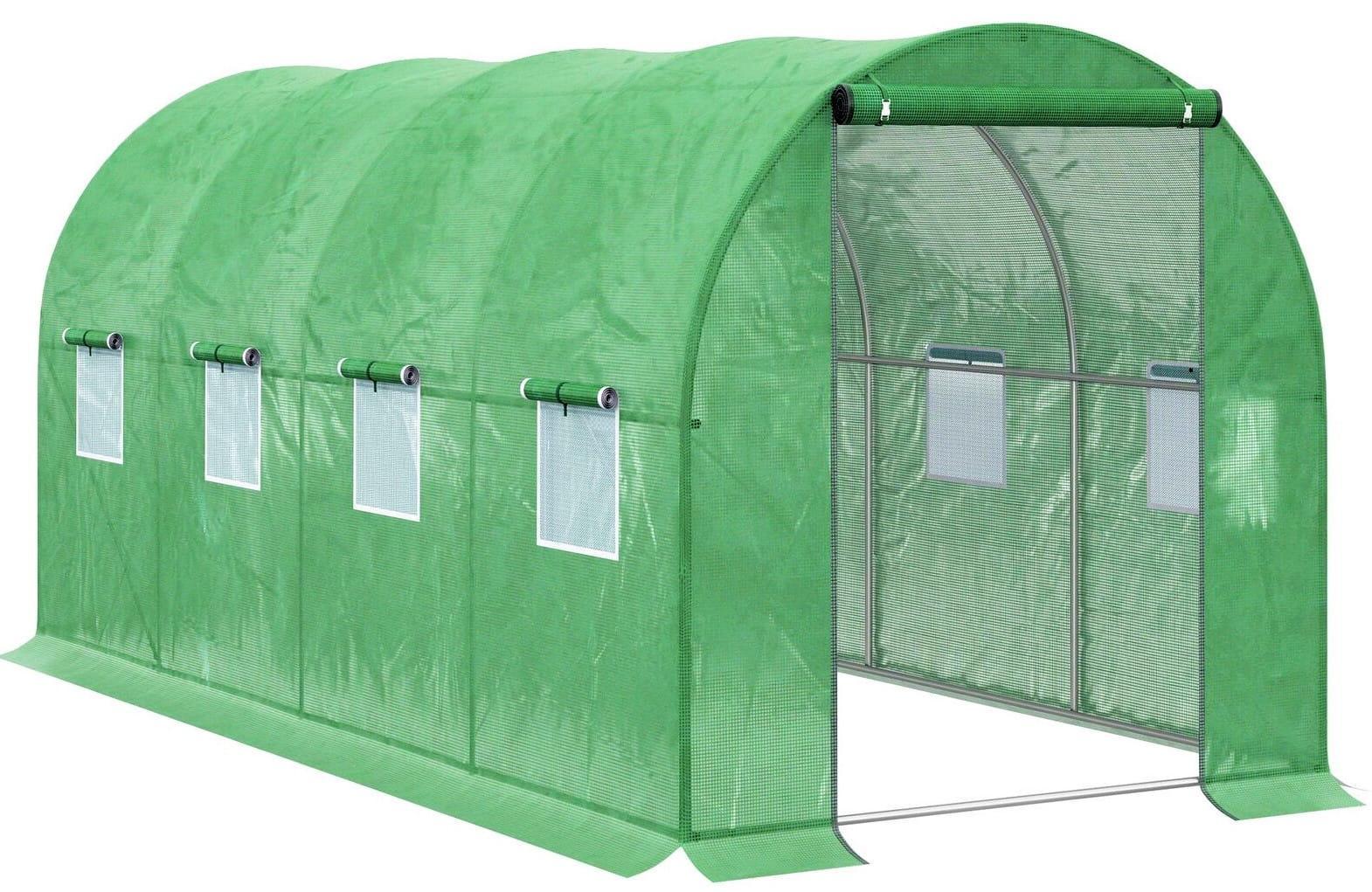 Tunel foliowy 400x200 cm szklarnia namiot ogrodowy 8M2 do ogrodu 1 Full Screen