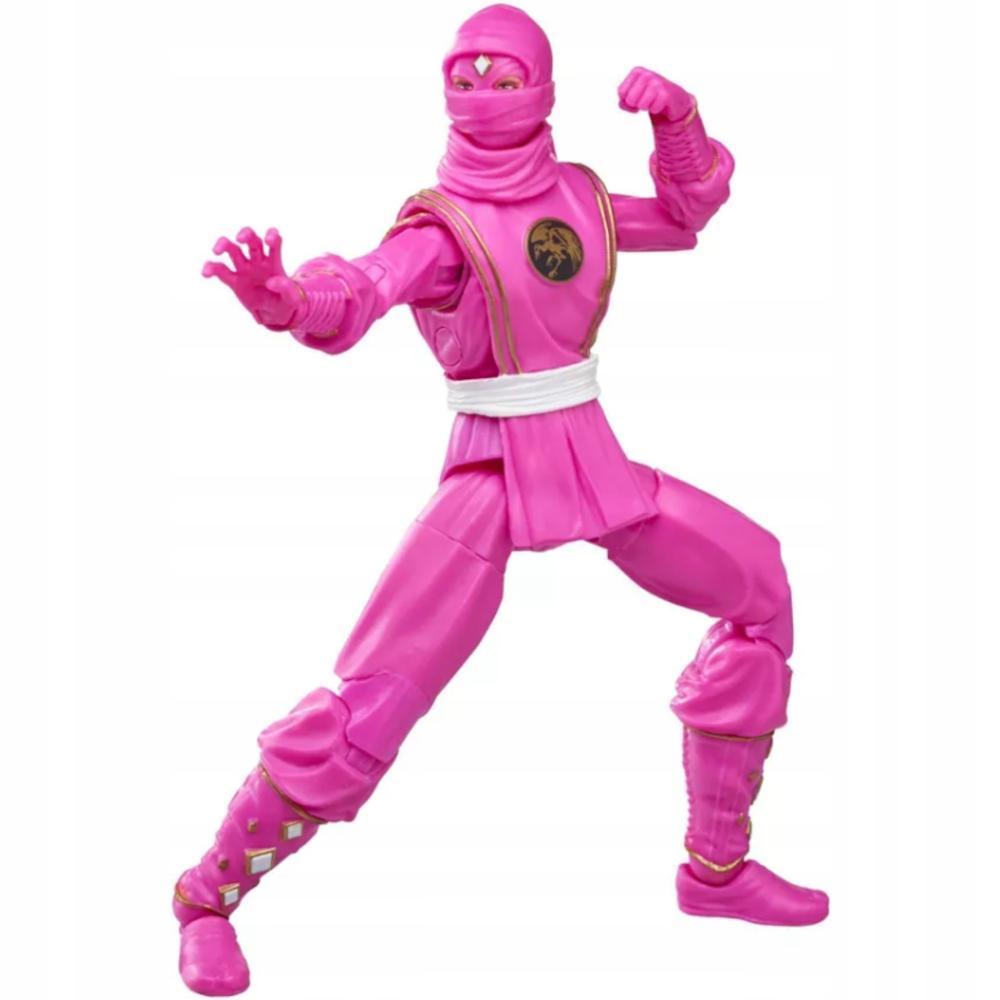 Figurka POWER RANGERS różowy ranger mighty morphin ninja dla dziecka  2 Full Screen