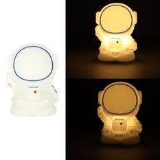 Lampka nocna dla dzieci silikonowa 8 LED USB biała astronauta - Miniaturka zdjęcia nr 4