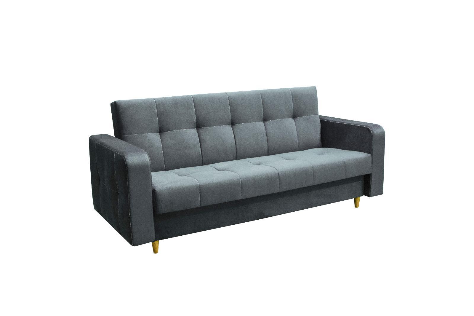 Elegancka sofa SCARLETT z drewnianymi nóżkami do salonu  0 Full Screen