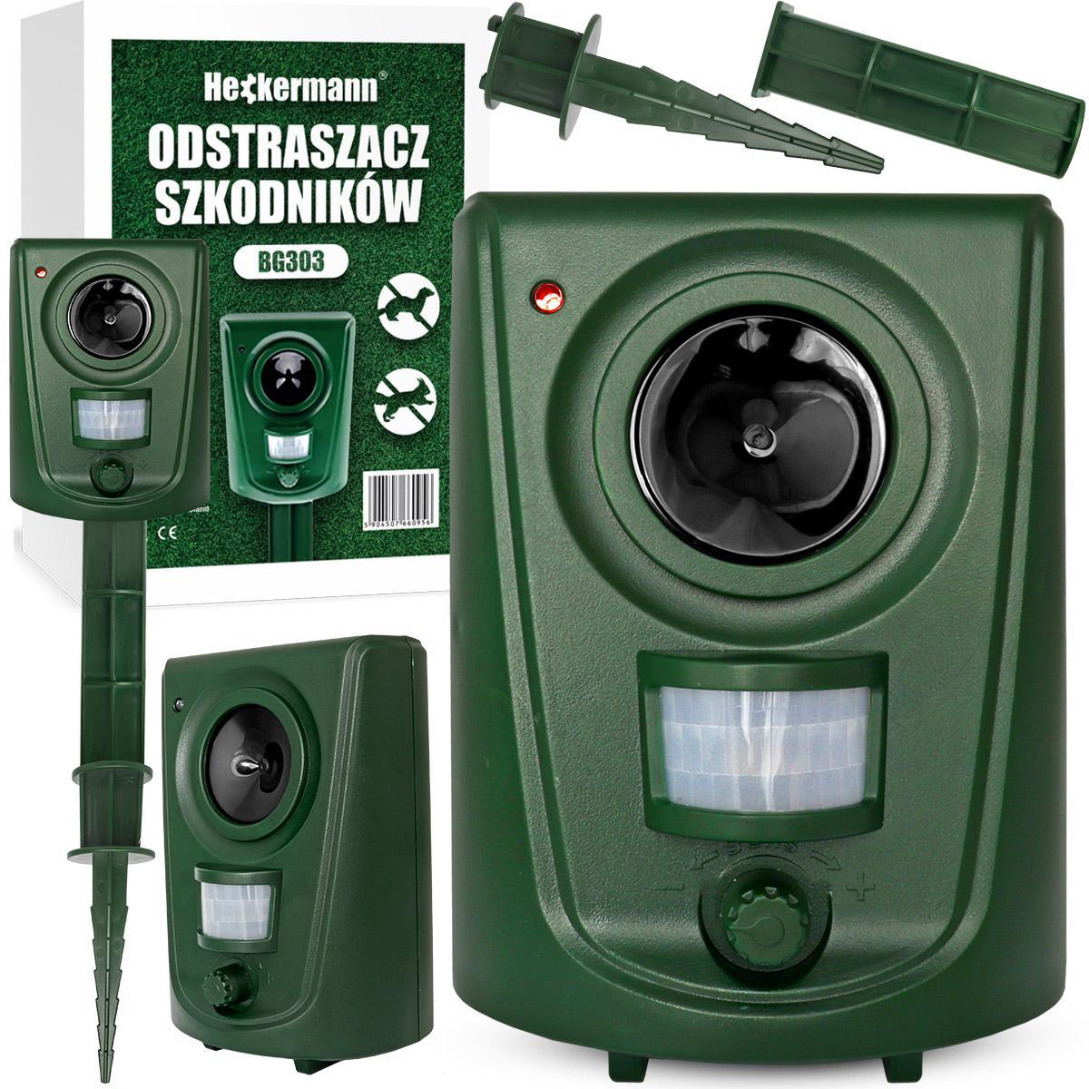 Odstraszacz ultradźwiękowy Heckermann BG303 nr. 1