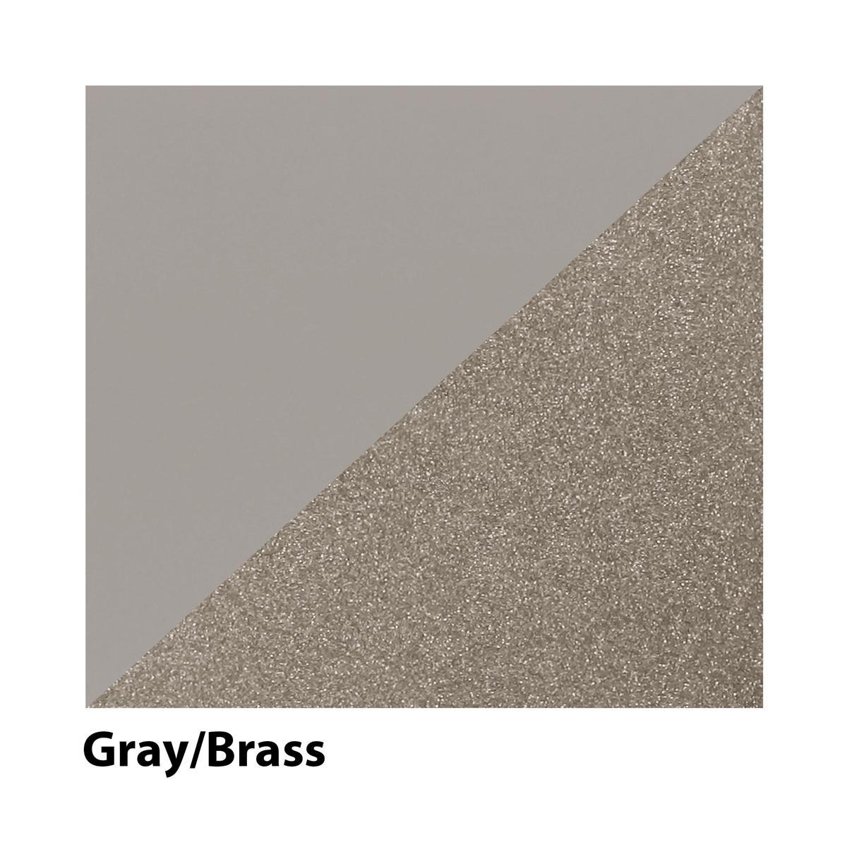Świeca Rolls set of 2 Gray, Brass nr. 4