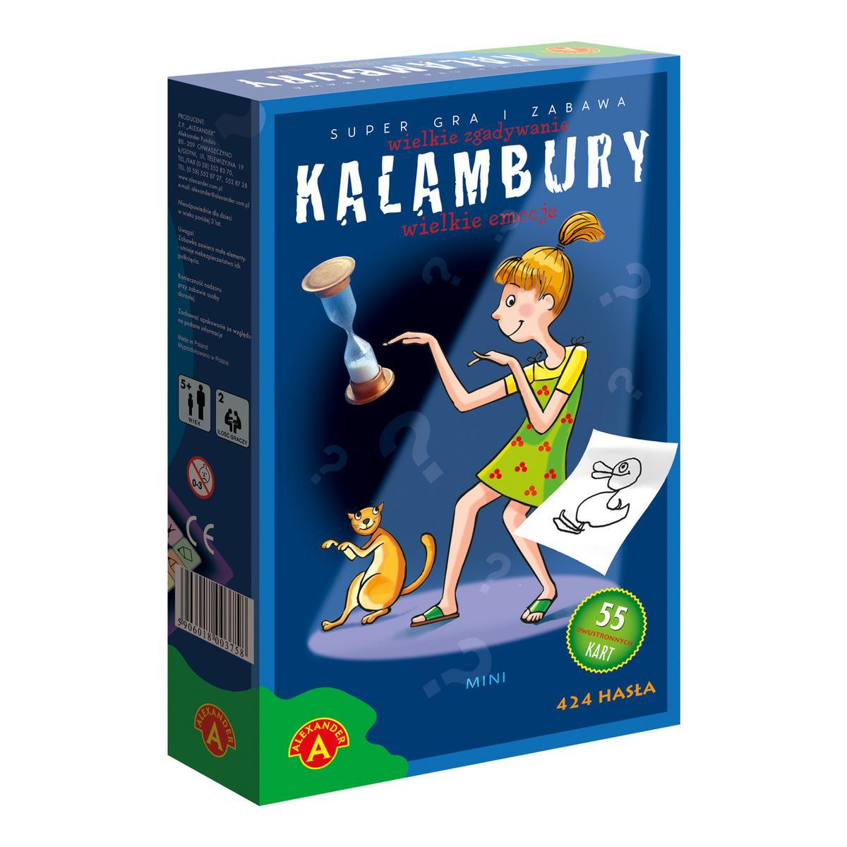 ALEXANDER Kalambury mini gra towarzyska 7+ 1 Full Screen