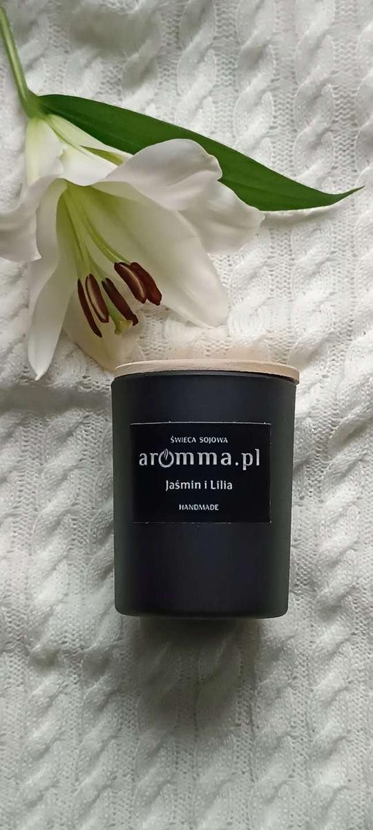 Świeca sojowa zapachowa Jaśmin i Lilia 300 ml - Aromma nr. 3
